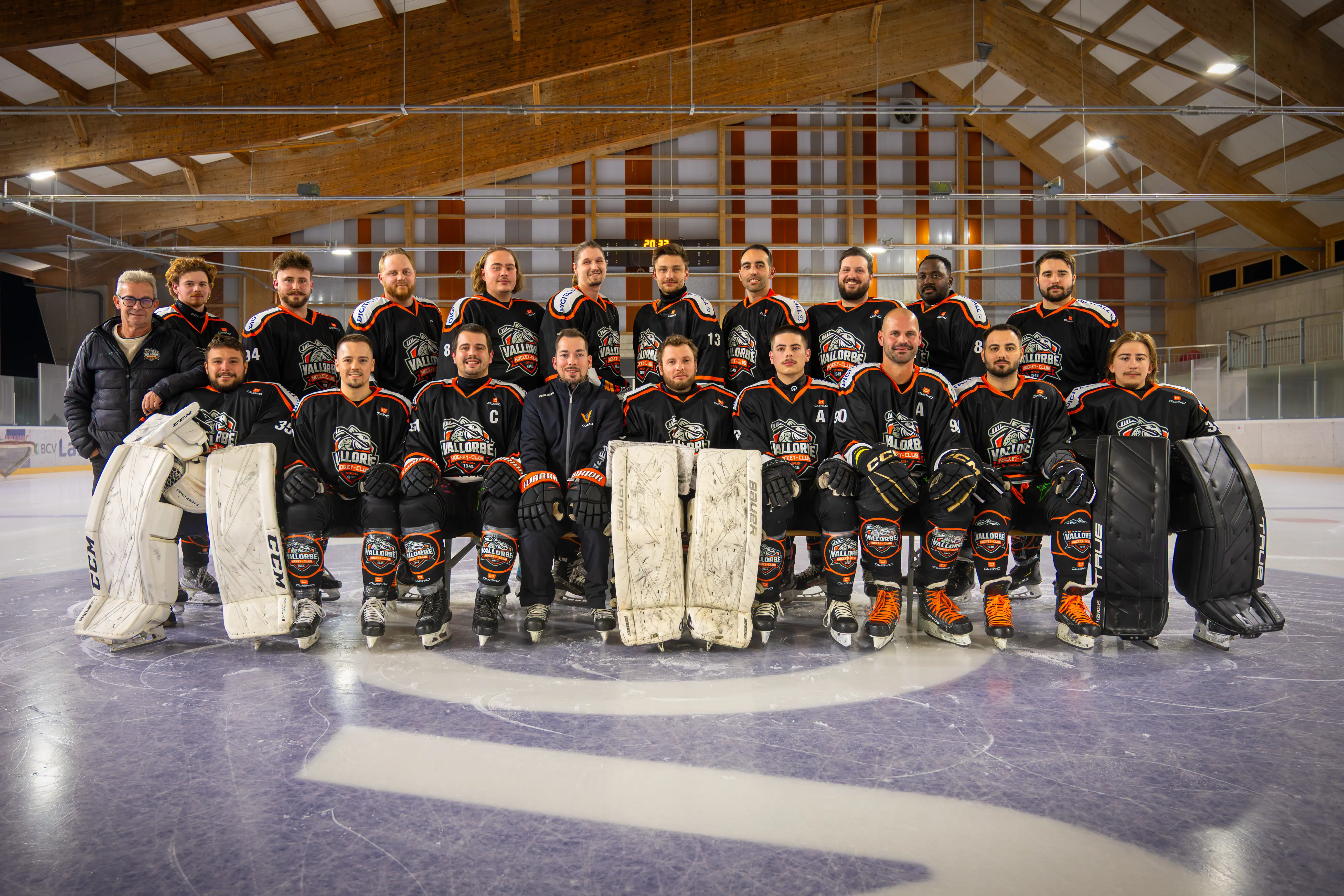 Équipes seniors actuelles du Hockey Club Vallorbe