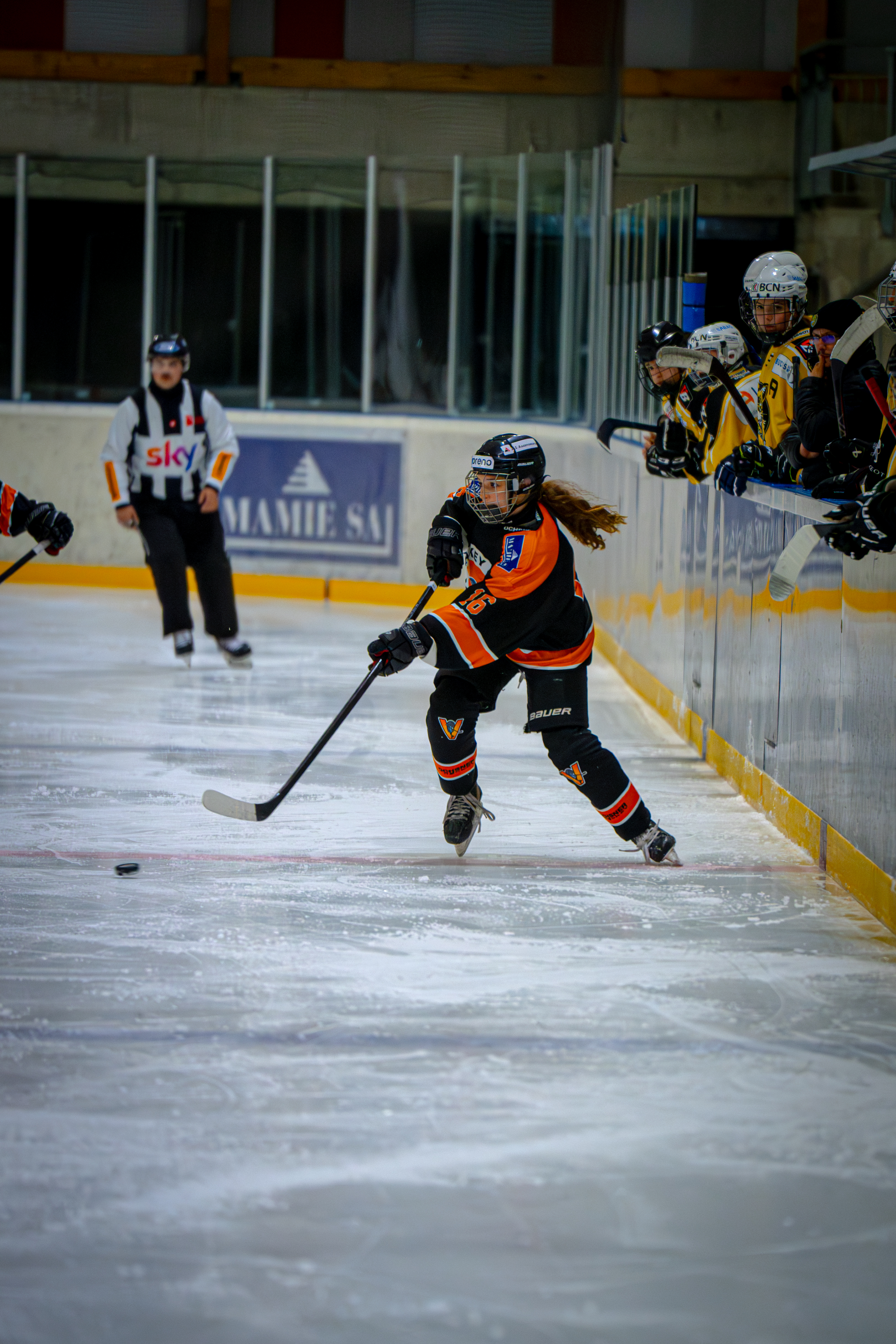 Photo hockey féminin junior HC Vallorbe 1